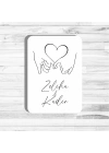 Minimalist Tema Ahşap Magnet