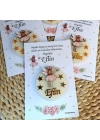 Peri  Temalı Boyamalı Magnet Kartlı