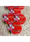 Baskıcı Amca Minnie Mouse Boyalı Magnet