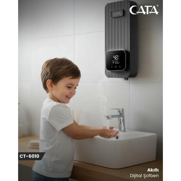 Cata Akıllı Dijital Şofben 5500W CT-6010