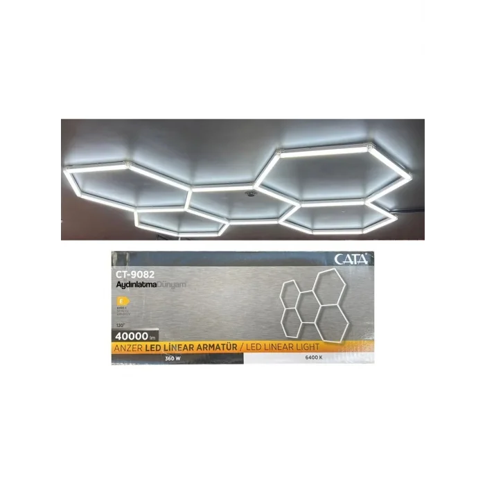 CATA ANZER LED LINEER ARMATÜR BEYAZ IŞIK 360W CT-9082