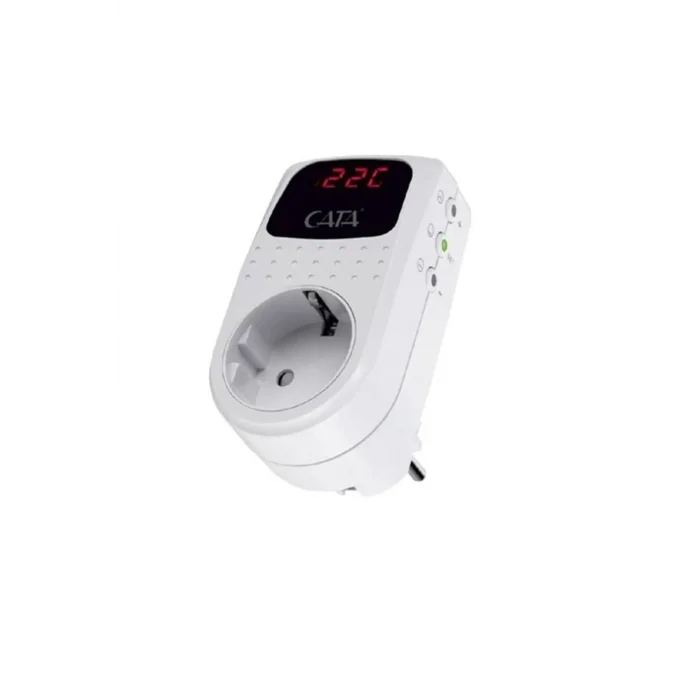 Cata CT-9187 4000W Akım Korumalı LED Göstergeli Priz 4 Adet Kompakt Tasarım ile Güvenli Kullanım
