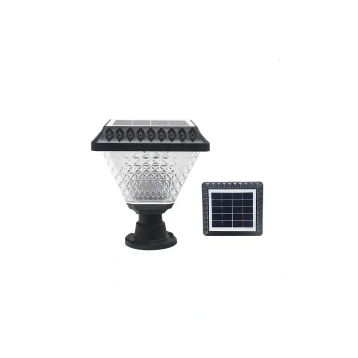 CT-7315 Solar Set Üstü Bahçe Armatürü Beyaz Işık