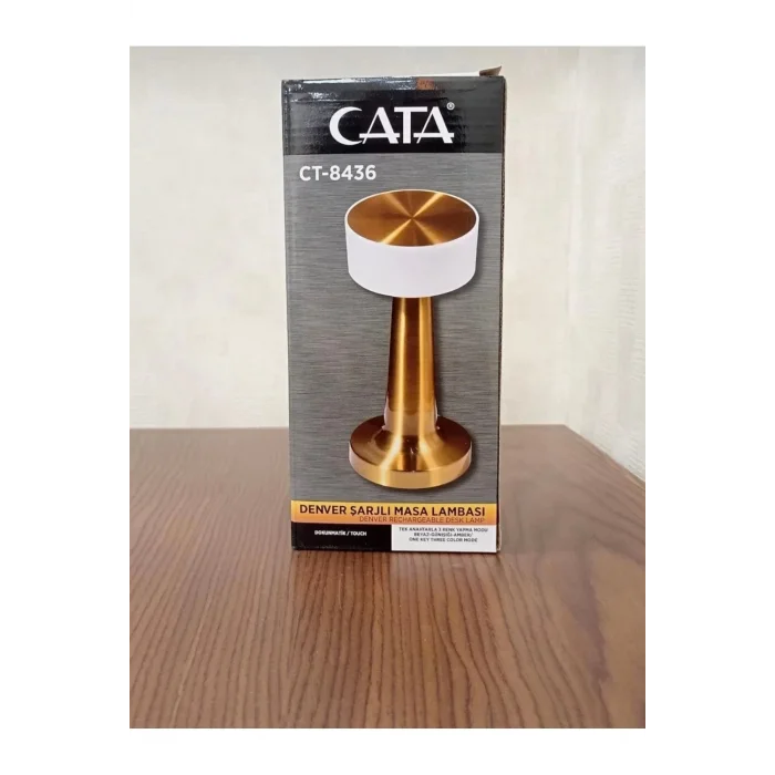 Cata Denver Şarjlı Masa Lambası CT-8436