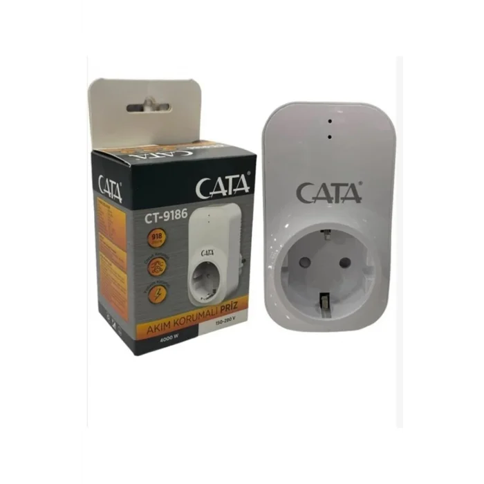 Cata Akım Korumalı Priz / CT-9186