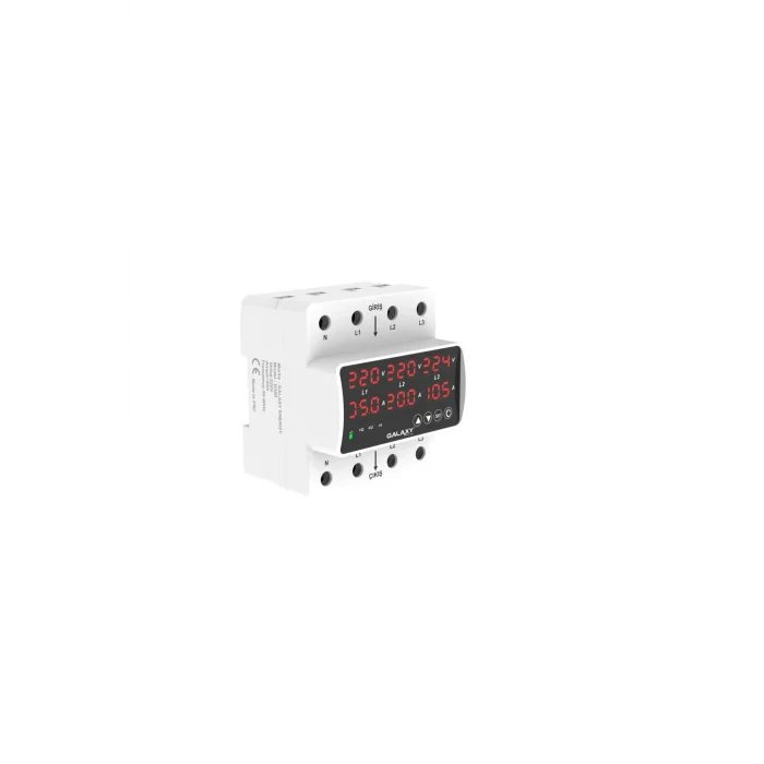 Galaxy Energy D380 Trifaze Akım Kontrol Cihazı 63A