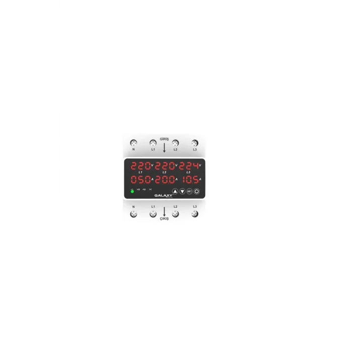 Galaxy Energy D380 Trifaze Akım Kontrol Cihazı 63A
