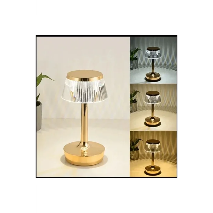 Cata Rio Şarjlı Masa Lambası Ct-8434 Tek Anahtarla 3 Renk