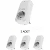 Cata CT-9186 3’lü Paket Priz Regülatör Akım Koruma 1 Priz Özellikli Güçlü Koruma