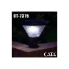 CT-7315 Solar Set Üstü Bahçe Armatürü Beyaz Işık