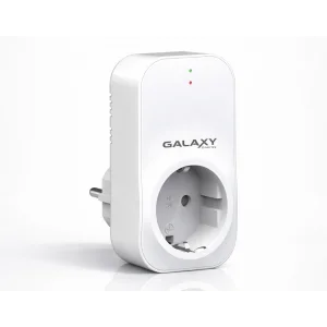 GALAXY Energy A220 Yüksek Akım Koruyucu Yüksek Teknoloji Şık Tasarımlı Tekli Priz