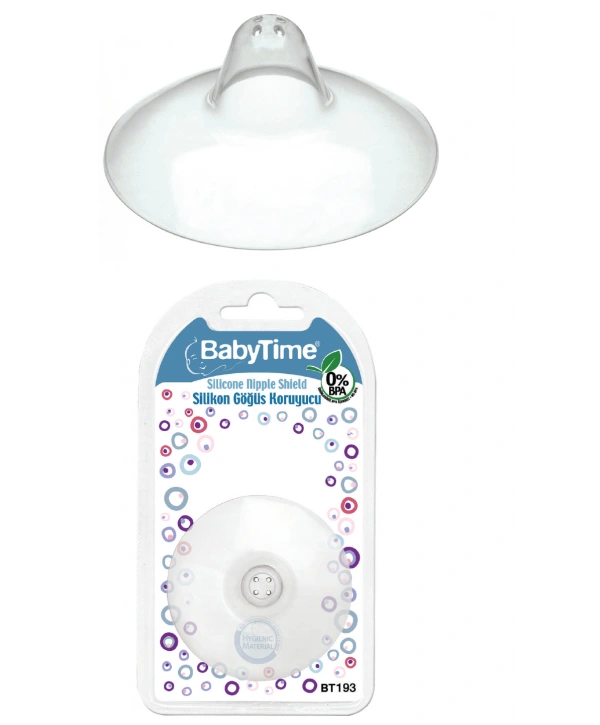 Baby Time Silikon Göğüs Koruyucu