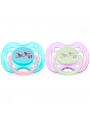 Avent 0% BPA Yalanci Emzik 0-6 ay Desenli 2li