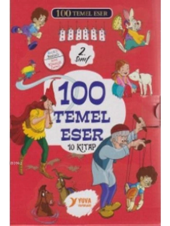 100 Temel Eser 2. Sınıf 10 Kitap Takım