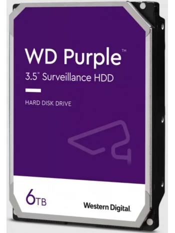 6TB WD Purple SATA 6Gb/s 256MB DV 7x24 WD63PURZ