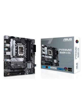 ASUS PRIME B660M-A D4 DDR4 5333(OC) HDMI DP M.2 mATX 1700P