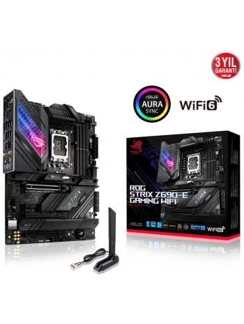 ASUS ROG STRIX Z690-E GAMING WIFI 6400Mhz(OC) HDMI M.2 ATX 1700p