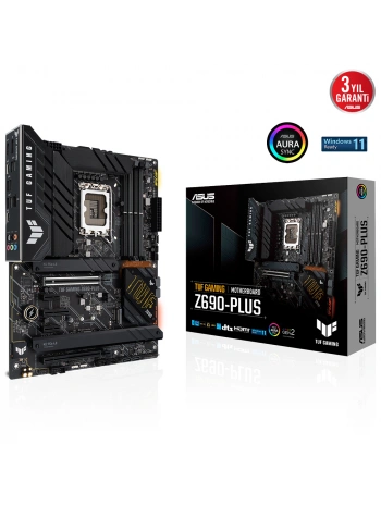 ASUS TUF GAMING Z690-PLUS DDR5 6000Mhz(OC) M.2 DP ATX 1700p
