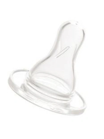 Bebedor Standart Biberonlar İçin Silikon Uçlu Biberon Emziği 3-6 Ay