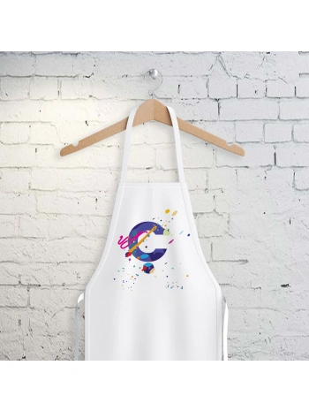 Ç Harfi Tasarımlı Mutfak Önlüğü