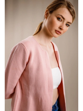 Cepli Uzun Hırka - PUDRA