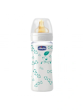 Chicco Desenli Cam Kauçuk Biberon - 240 ML