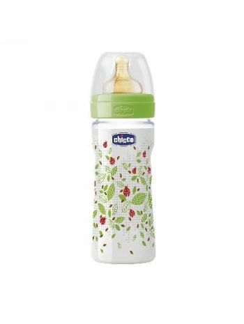 Chicco PP Biberon Kauçuk Emzikli 250 ml