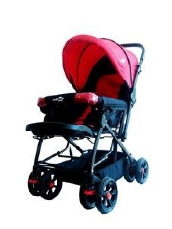 Comfymax Çift Yönlü Bebek Arabası - Kırmızı