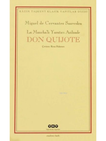 Don Quijote (2 Cilt, Kutulu); La Manchalı Yaratıcı Asilzade