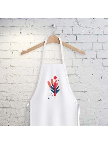 İ Harfi Tasarımlı Mutfak Önlüğü