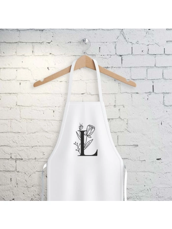 L Harfi Tasarımlı Mutfak Önlüğü