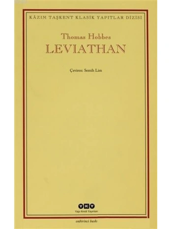 Leviathan; Bir Din ve Dünya Devletinin İçeriği, Biçimi ve Kudreti