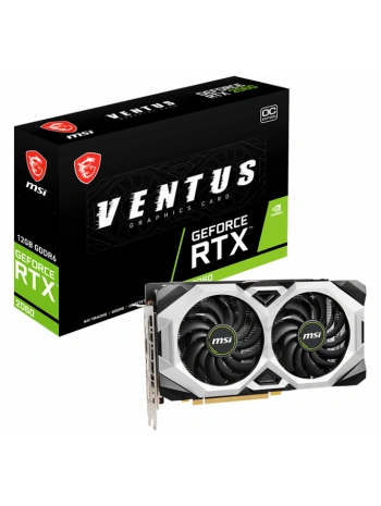 MSI GEFORCE RTX 2060 VENTUS 12G OC 12GB GDDR6 HDMI DP 192Bit
