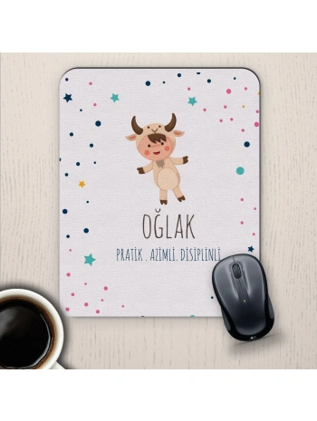 Oğlak Burçlarına Özel Sevimli Mouse Pad