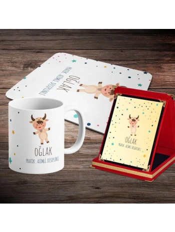 Oğlak Burcuna Özel Tasarım Sevimli Hediye Seti