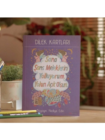 Özel Tasarım Boyama Dilek Kartları