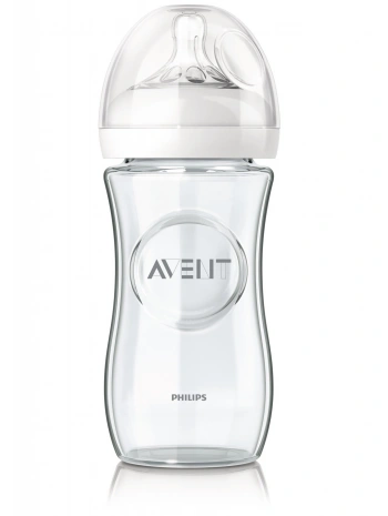Philips Avent Natural Güvenli Cam Biberon 240ml 0+Ay 8710103876236