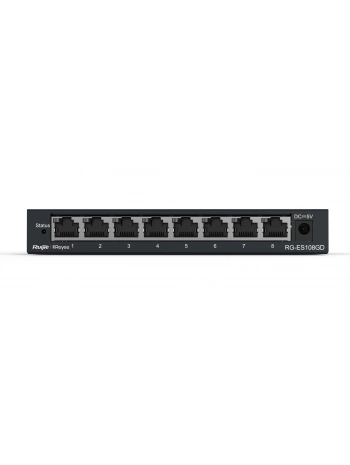RUIJIE REYEE RG-ES108D 8 PORT 10/100 SWITCH METAL KASA