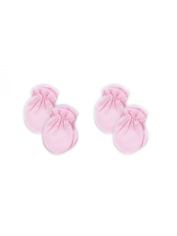 Sema Bebe Yenidoğan 4 lü Eldiven -Pembe