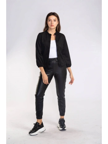 Süet Gömlek-SİYAH