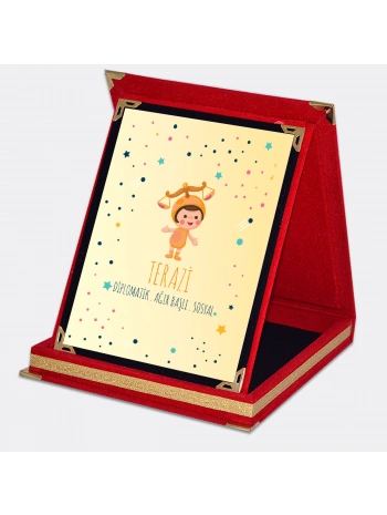 Terazi Burcuna Özel Karakter Özellikleri Plaket