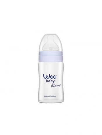Wee Baby Isıya Dayanıklı Gaz Önleyici Geniş Ağızlı Biberon 120ml