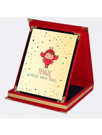 Yengeç  Burcuna Özel Karakter Özellikleri Plaket