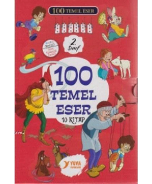 100 Temel Eser 2. Sınıf 10 Kitap Takım