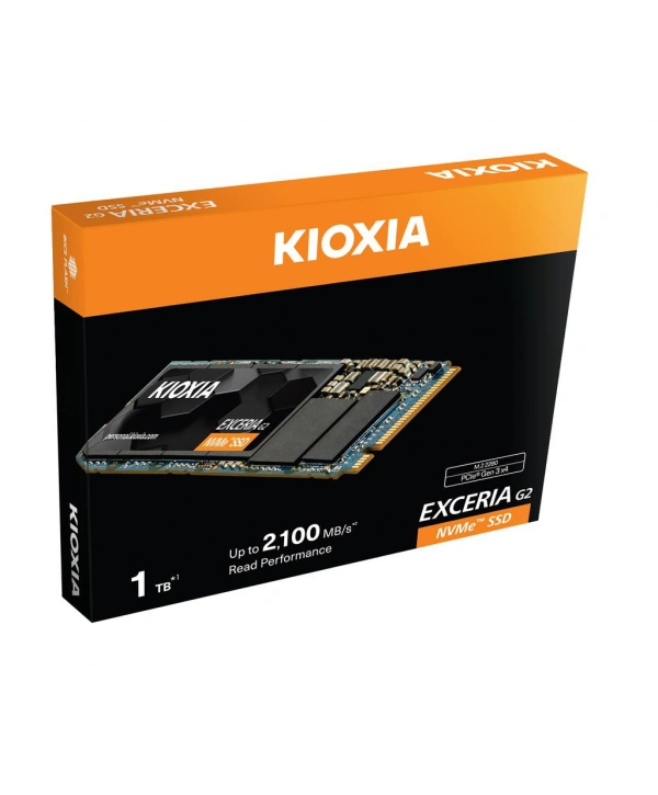 1TB KIOXIA EXCERIA G2 PCIe M.2 NVMe 3D 2100/1700 MB/s LRC20Z001TG8