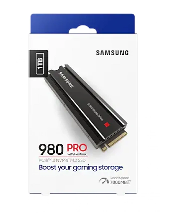 1TB SAMSUNG 980 PRO Heatsink M.2 NVMe MZ-V8P1T0CW