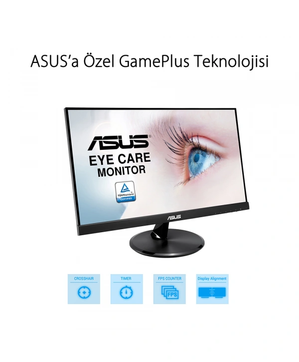 21.5 ASUS VP229HE FHD IPS 75HZ 5MS HDMI VGA
