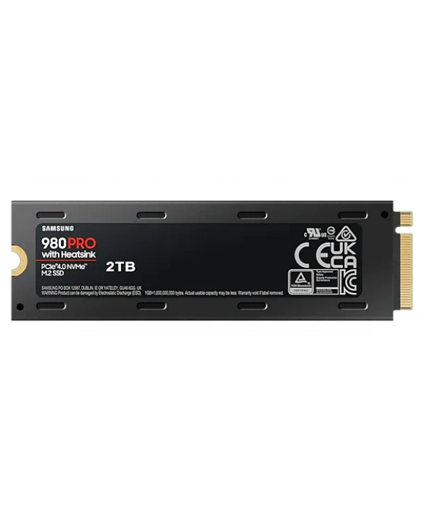 2TB SAMSUNG 980 PRO Heatsink M.2 NVMe MZ-V8P2T0CW