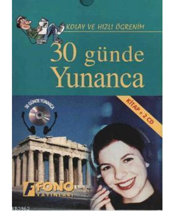 30 Günde Yunanca; (Kitap+2 CD)
