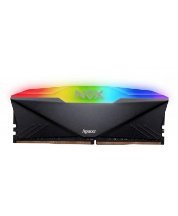 Apacer NOX RGB 16GB (2x8GB) 3200MHz CL16 DDR4 Gaming Ram (AH4U16G32C28YNBAA-2)